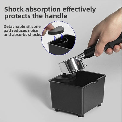 Coffee Grounds Bin for MINI (2010–2023) - Compact Black ABS Knock Box