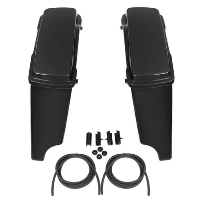 5" Stretched Extended Hard Saddlebags for Harley Touring (1993–2013)