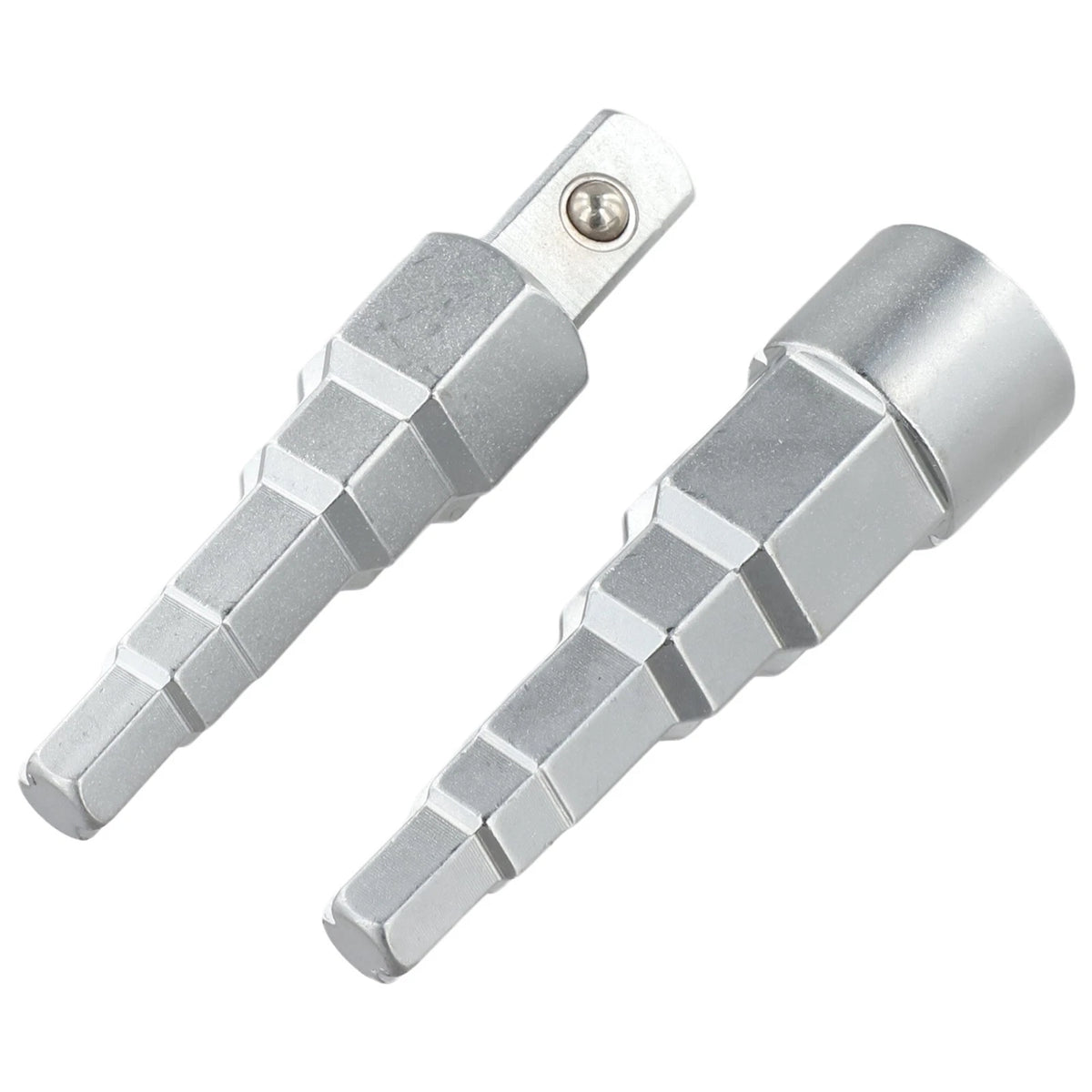Set of 2 Stepped Radiator Spanners with 1/2 Inch Square Adapter