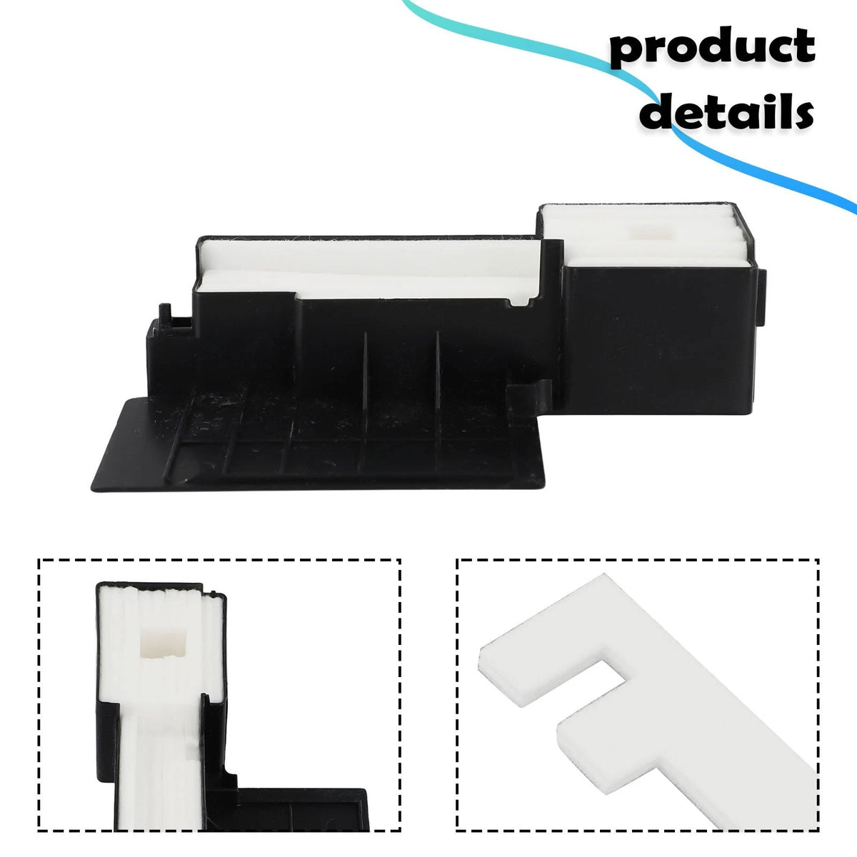 Waste Ink Tank Sponge for Epson ME303 ME401 SX230 ET2500 (2012–2015)
