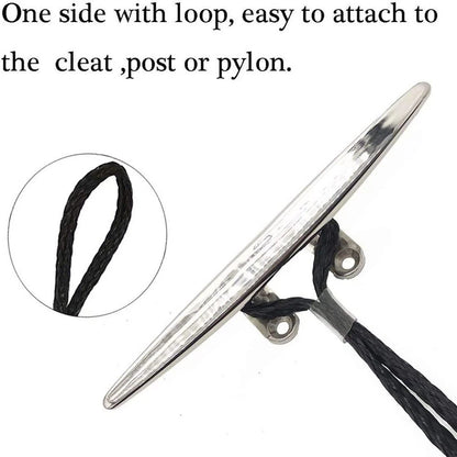 4FT Stretch Bungee Dock Line for Boats Kayaks PWCs (Docking Mooring)