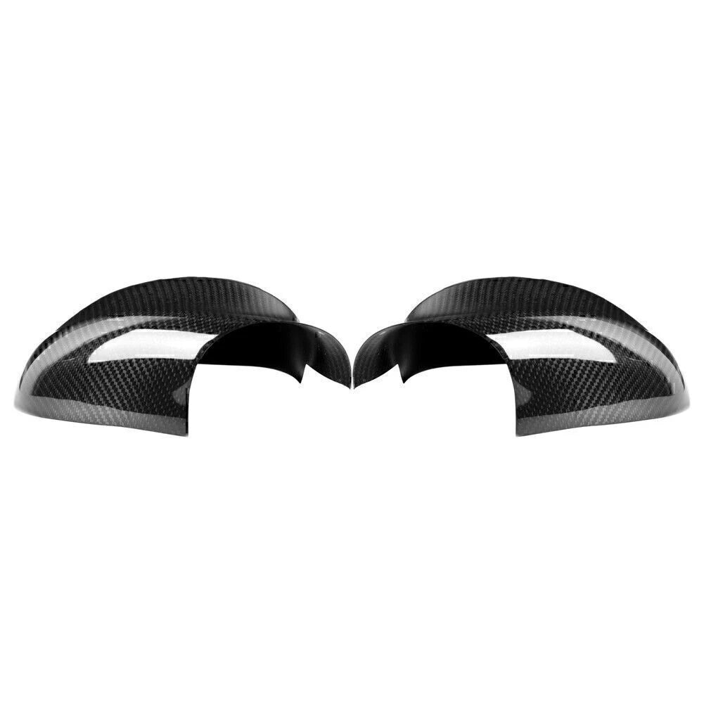 Real Carbon Fiber Side Mirror Cover Cap for BMW E90 E91 (2005–2012)