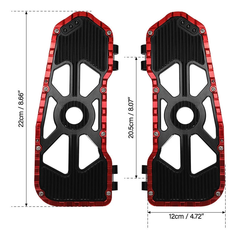 Driver Floorboards for Harley Touring Electra Road Glide (2009–Present)