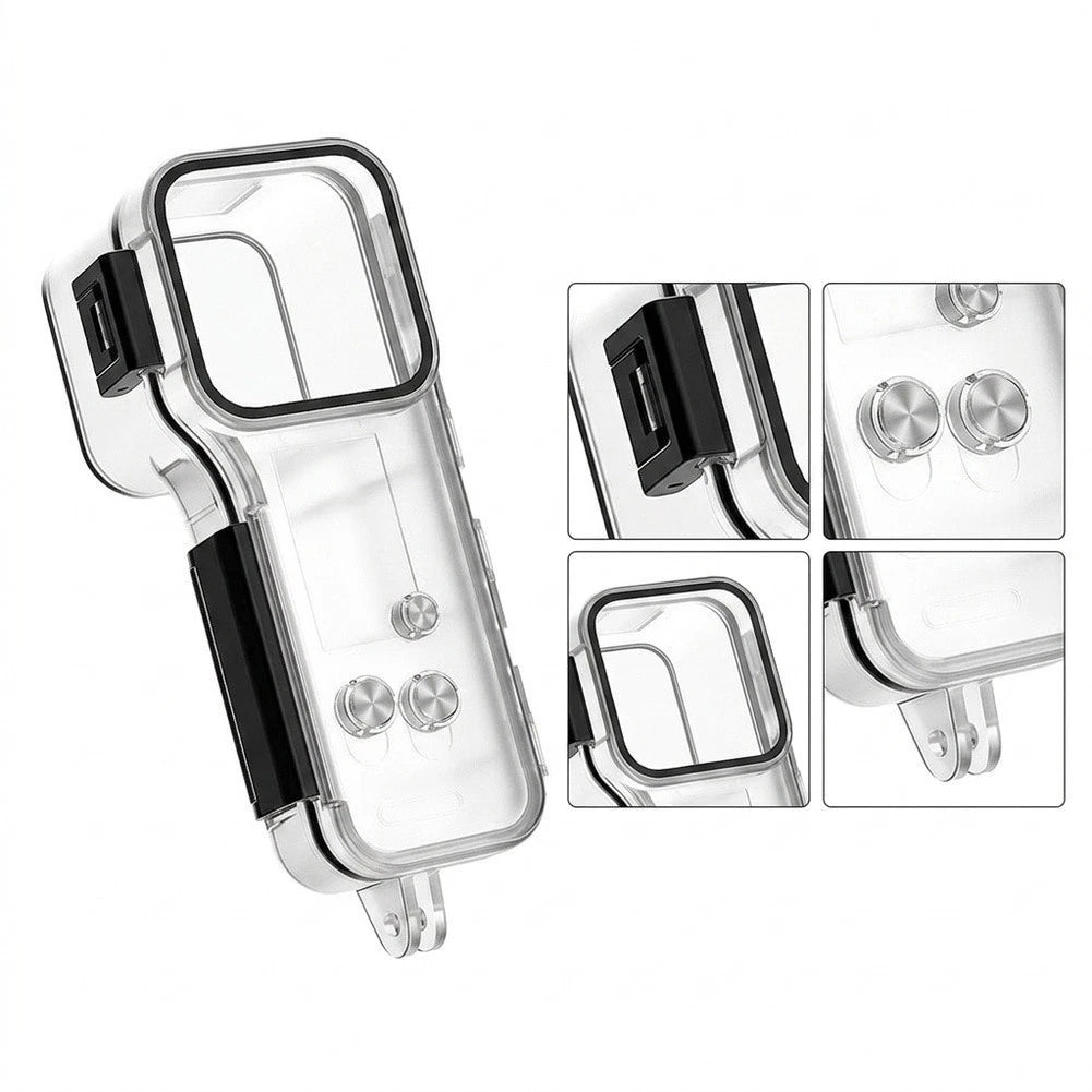 Waterproof Housing for DJI Pocket 4 (2023) 18 6 8cm Clear PC Structure