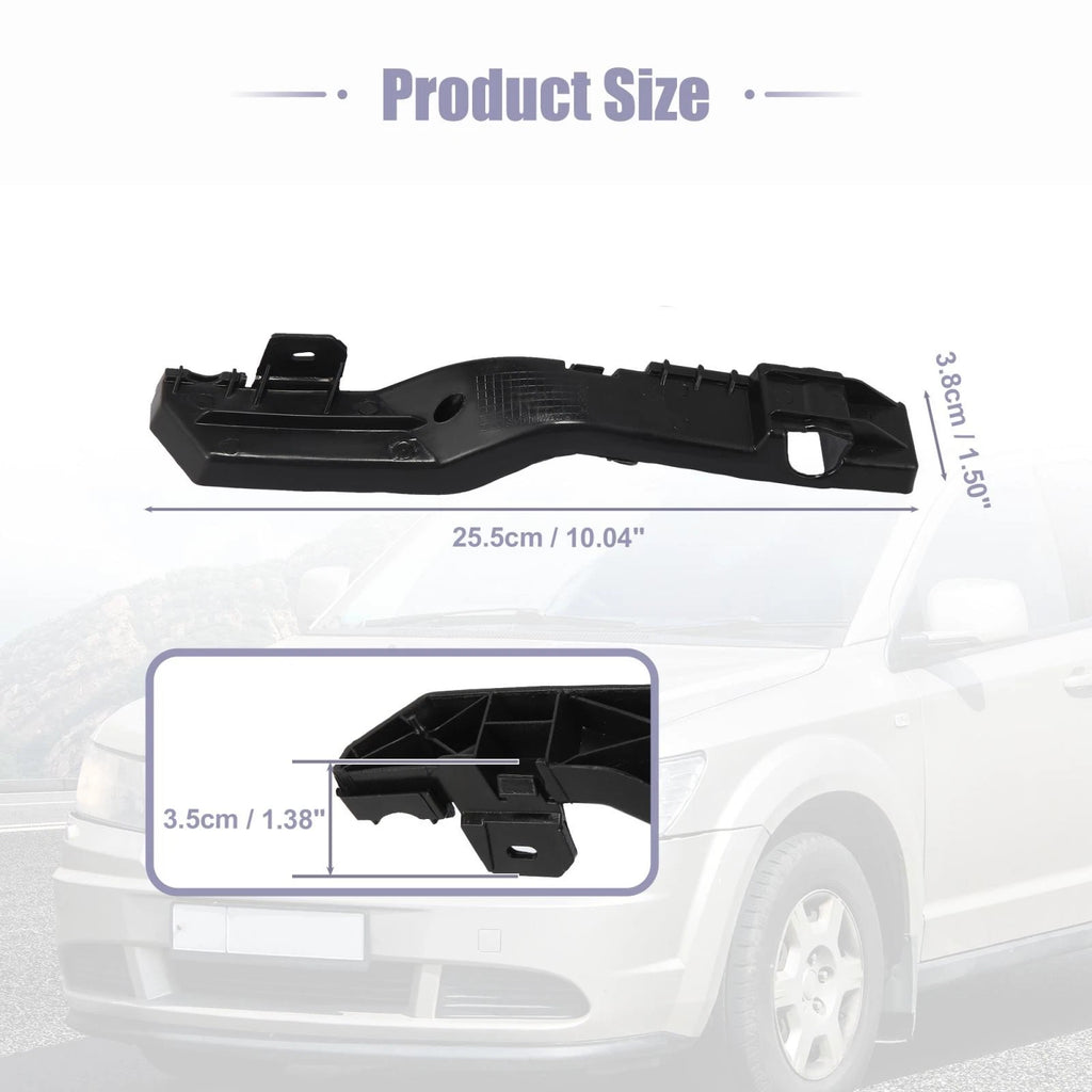 Front Bumper Bracket LH RH Replacement for Dodge Journey (2009–2020)