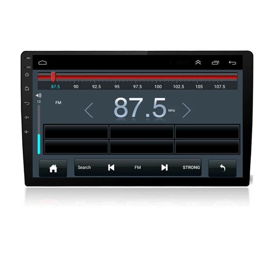 Android 7.1 10.1" Quad-Core 1+16G Car Stereo GPS MP5 Player Mirror Link OBD WIFI