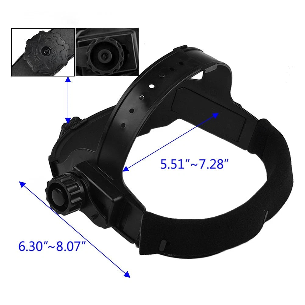 Adjustable Headgear for Welding Helmet XL/XXL (ABS Plastic)