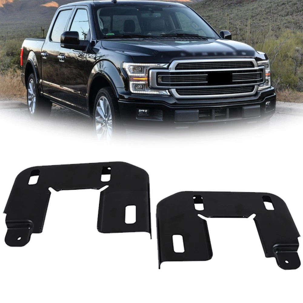 Frame Mount Bumper Bracket for Ford F-150 (2015–2020) Front Driver+Passenger Side