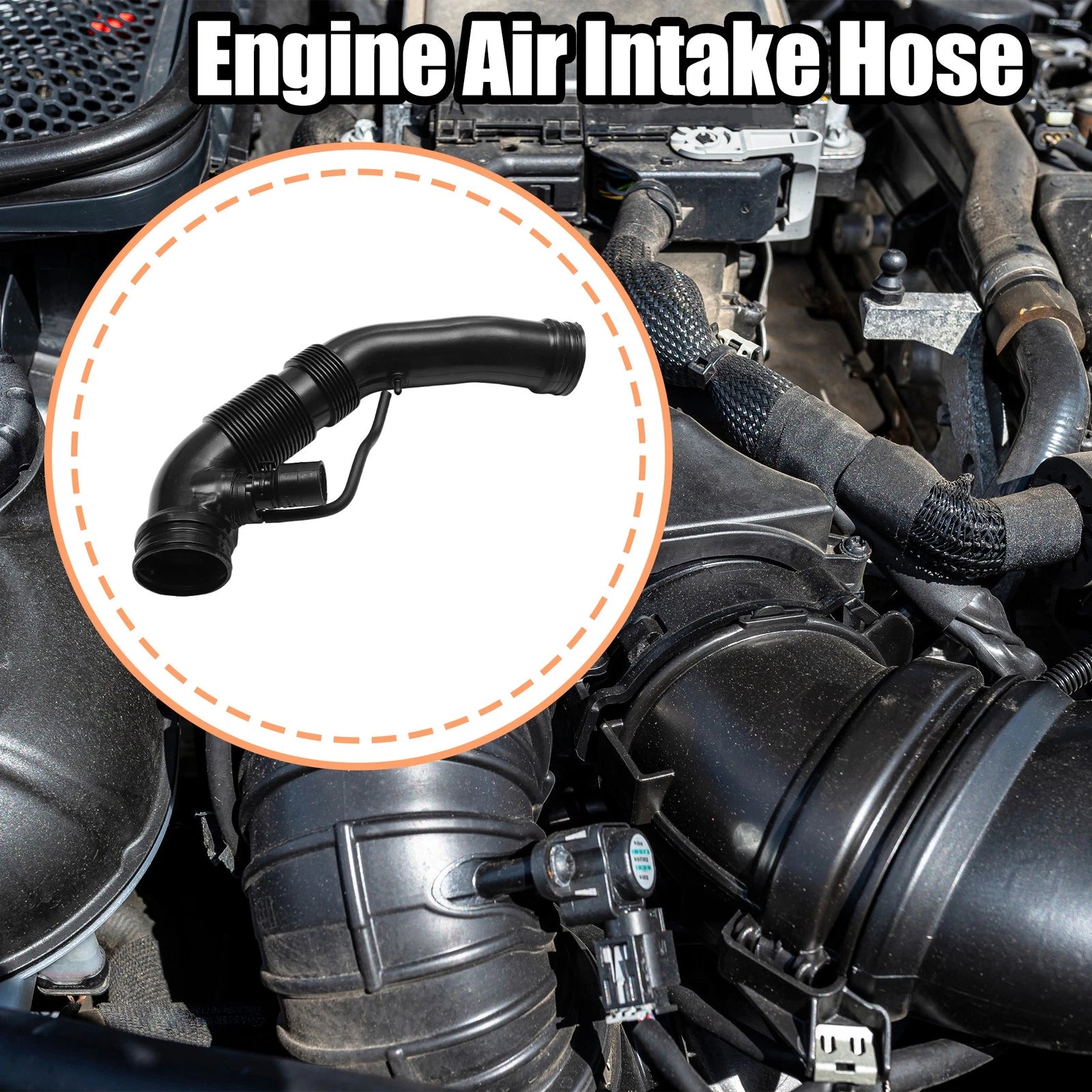 Engine Air Intake Hose Replacement for Audi A3 8P1 1.6 (2003–2012)
