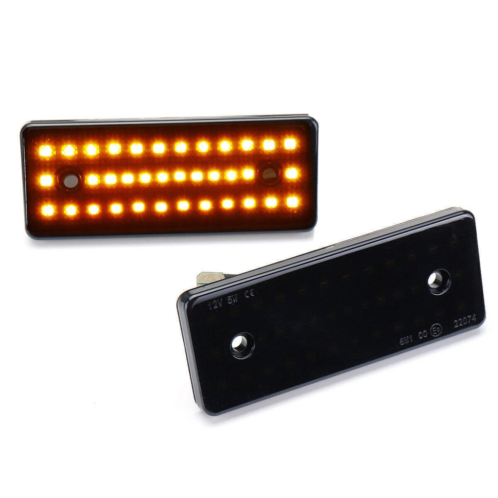 2X LED Side Amber Marker Lamp Light for Mercedes Sprinter (1995–2006)