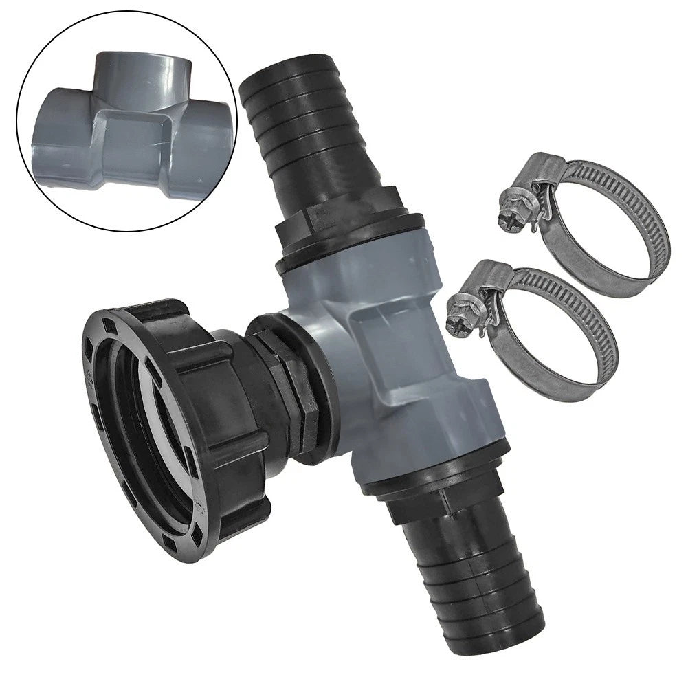 IBC Tank Adapter Tee S60 X 6 Connector for Water Tank