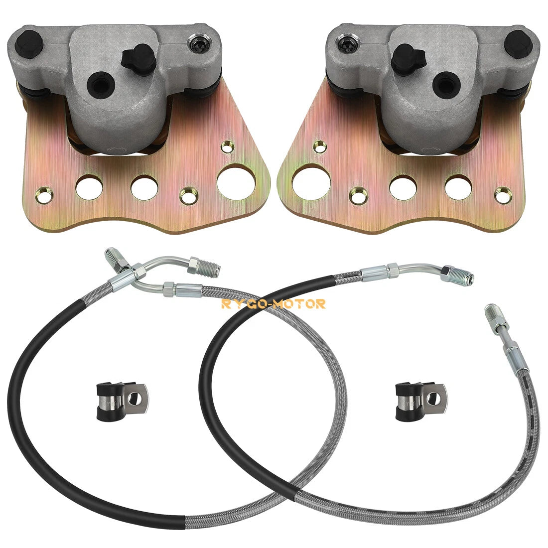Front Brake Calipers & Hose Lines for Polaris Sportsman 335 500 (1999–2001)