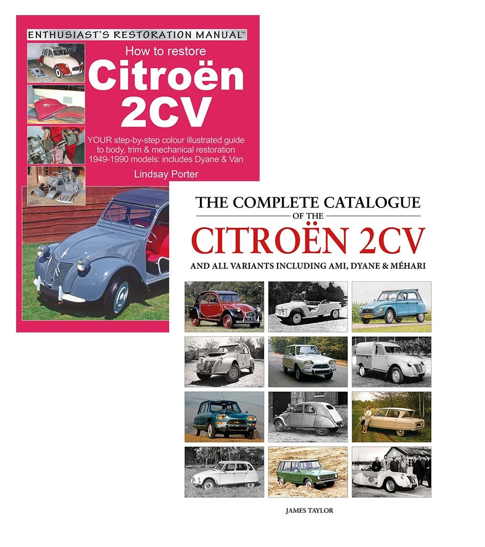 Complete Catalogue & Restoration Guide for Citroen 2CV (1954–1990)