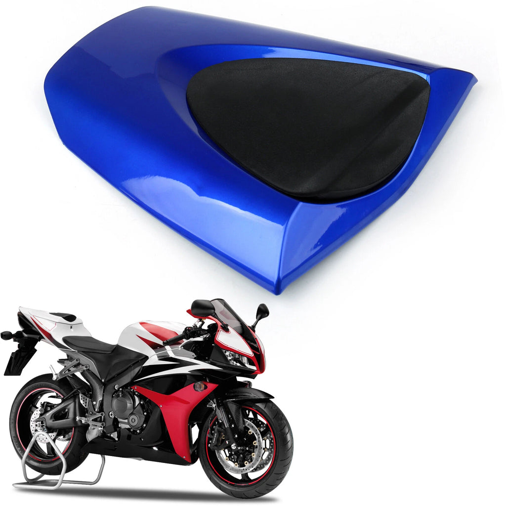 Rear Seat Cover Cowl for Honda CBR600RR (2007–2012) Blue