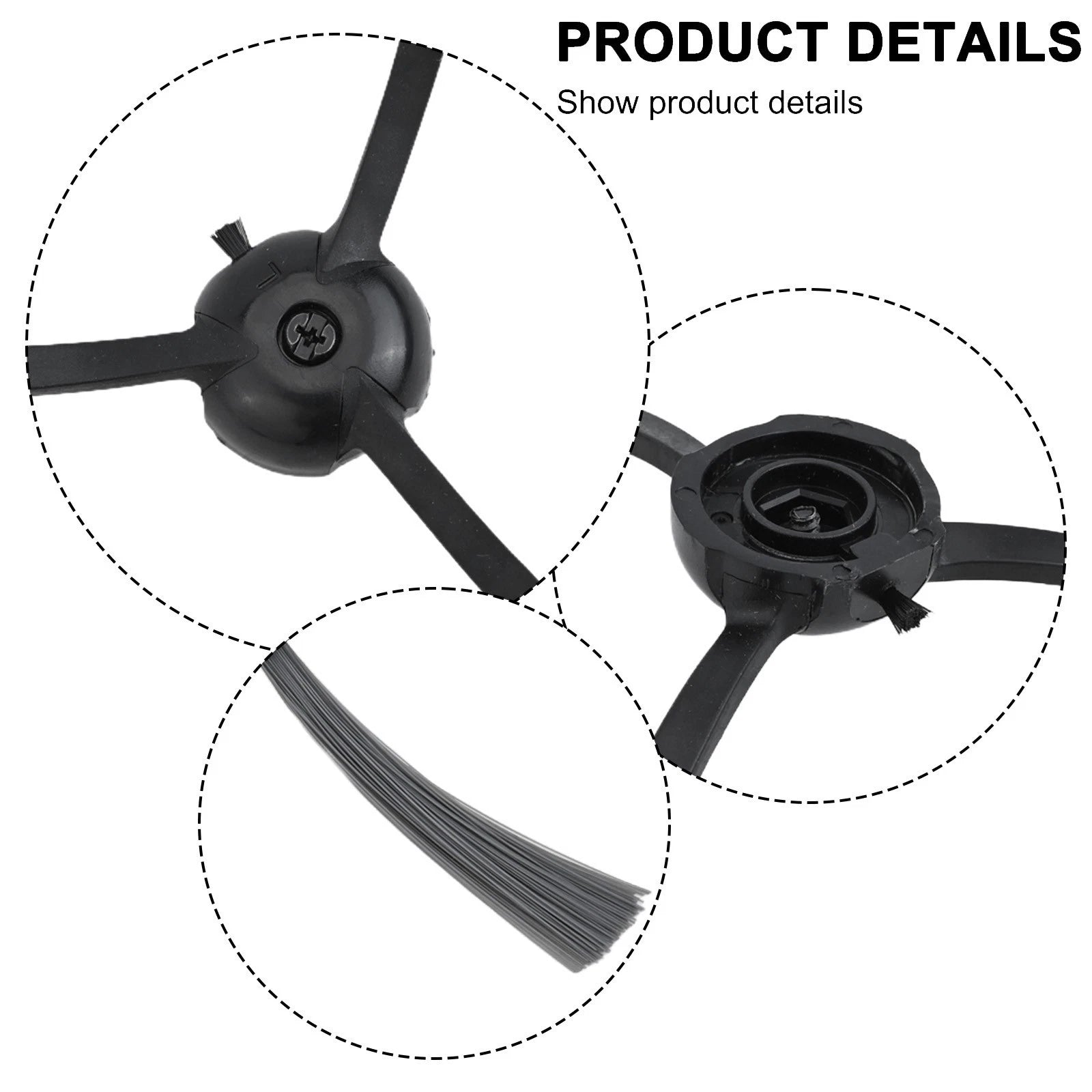 Side Brushes for AIRROBO L6 Pro Robot Vacuum