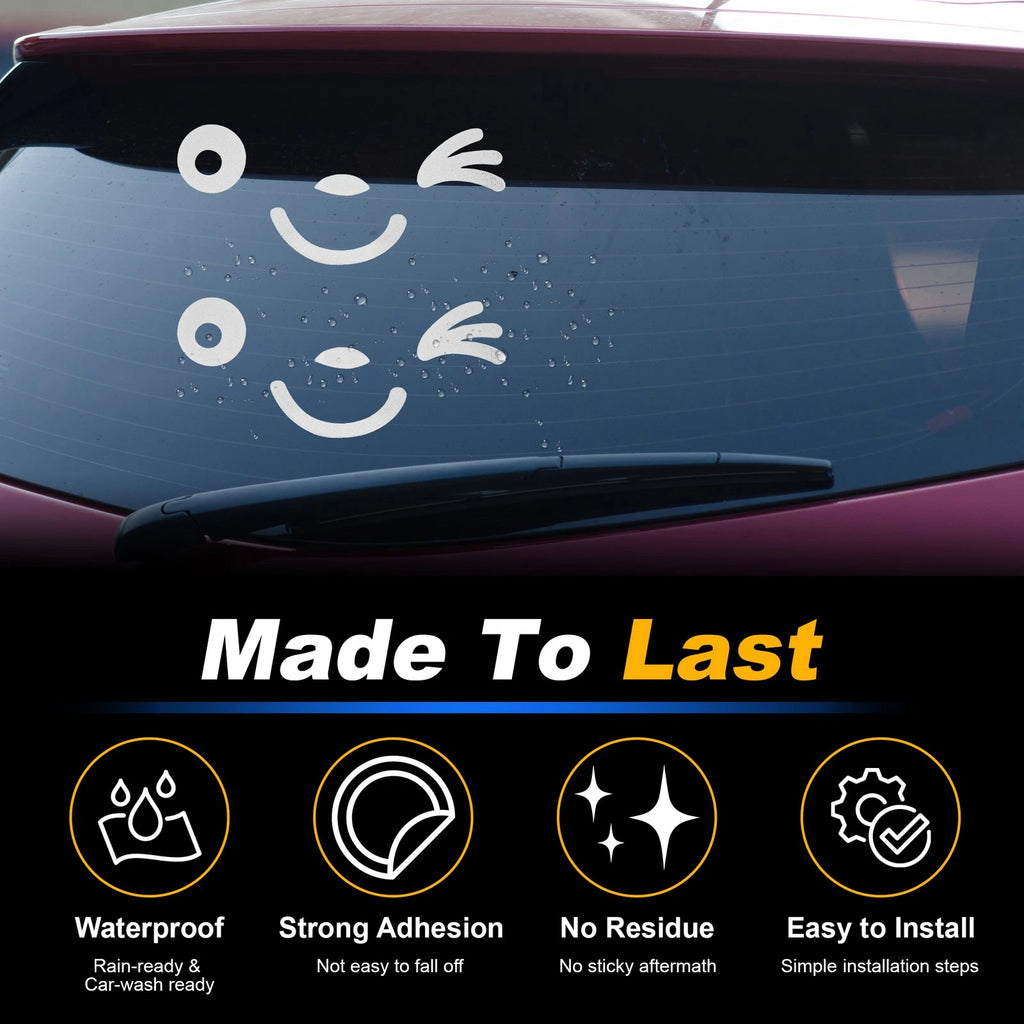Reflective Bumper Decal for Vehicle Body (Universal)