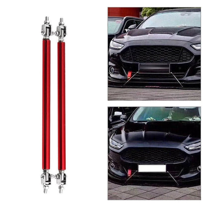 Adjustable Front Bumper Lip Splitter Strut Rod Tie Support Bar for Fit (2015)