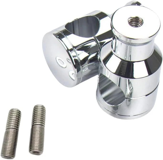 Chrome 2" Rise Handlebar Riser for DNA Paughco Hardbody Springer (N/A)