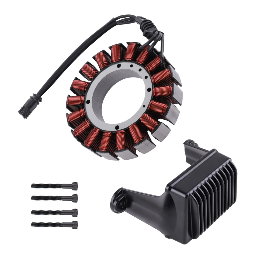 Stator & Regulator Rectifier for Harley Electra Glide FLHT, Road King (2006–2008)