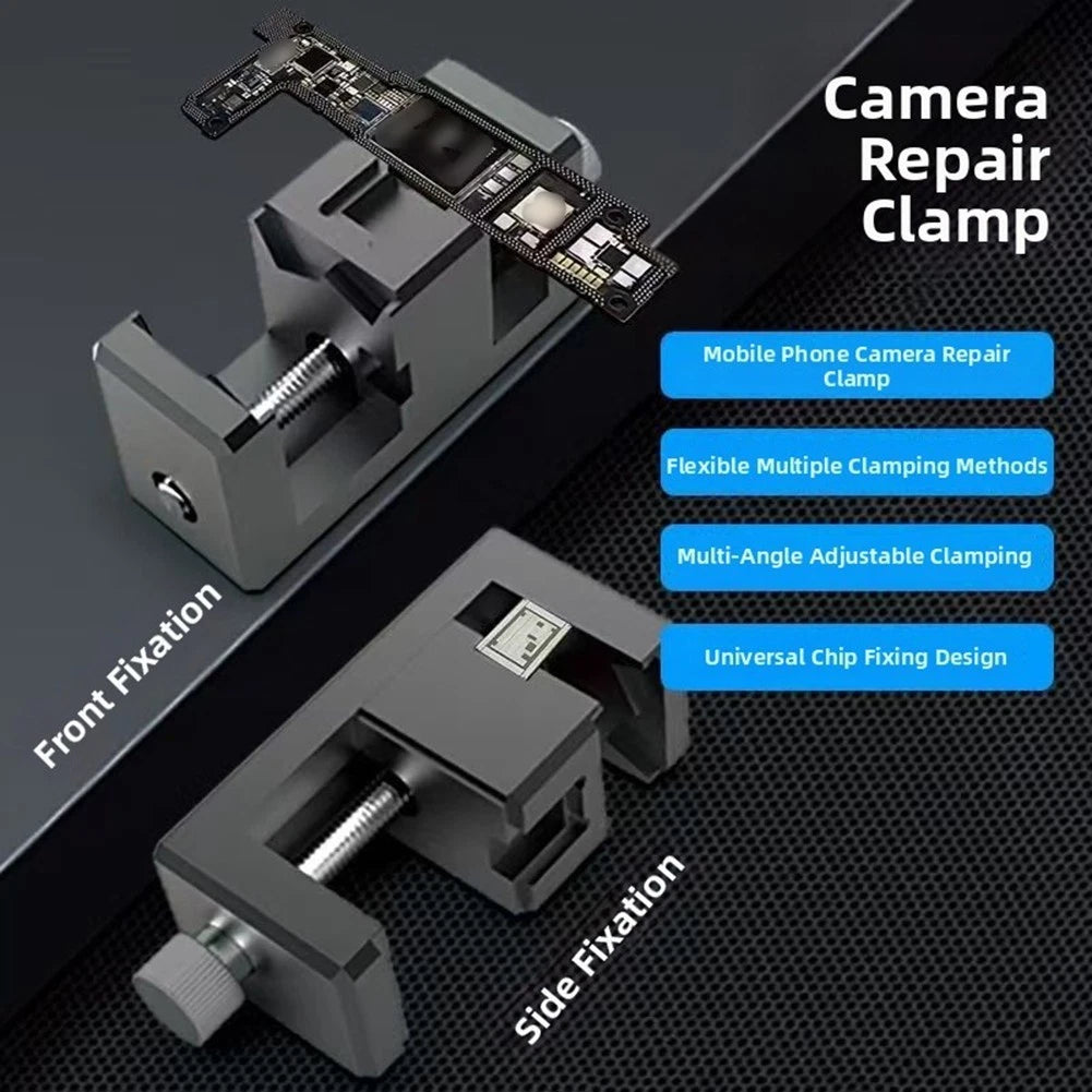 Multi-Angle Adjustable Camera Repair Clamp Fixture for Mobile Phones