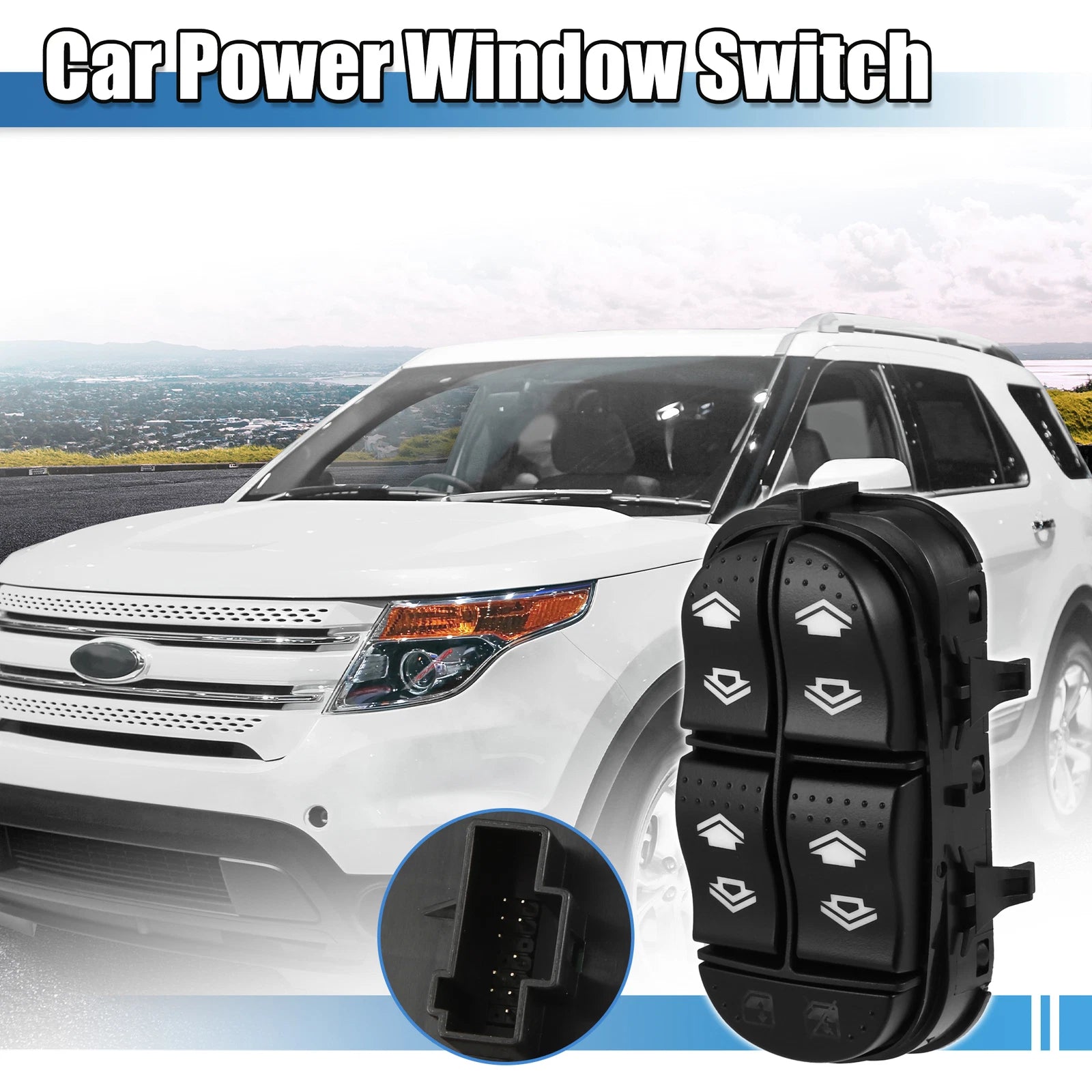 2M5T14A132DB Power Window Switch for Ford Focus (1998–2005)