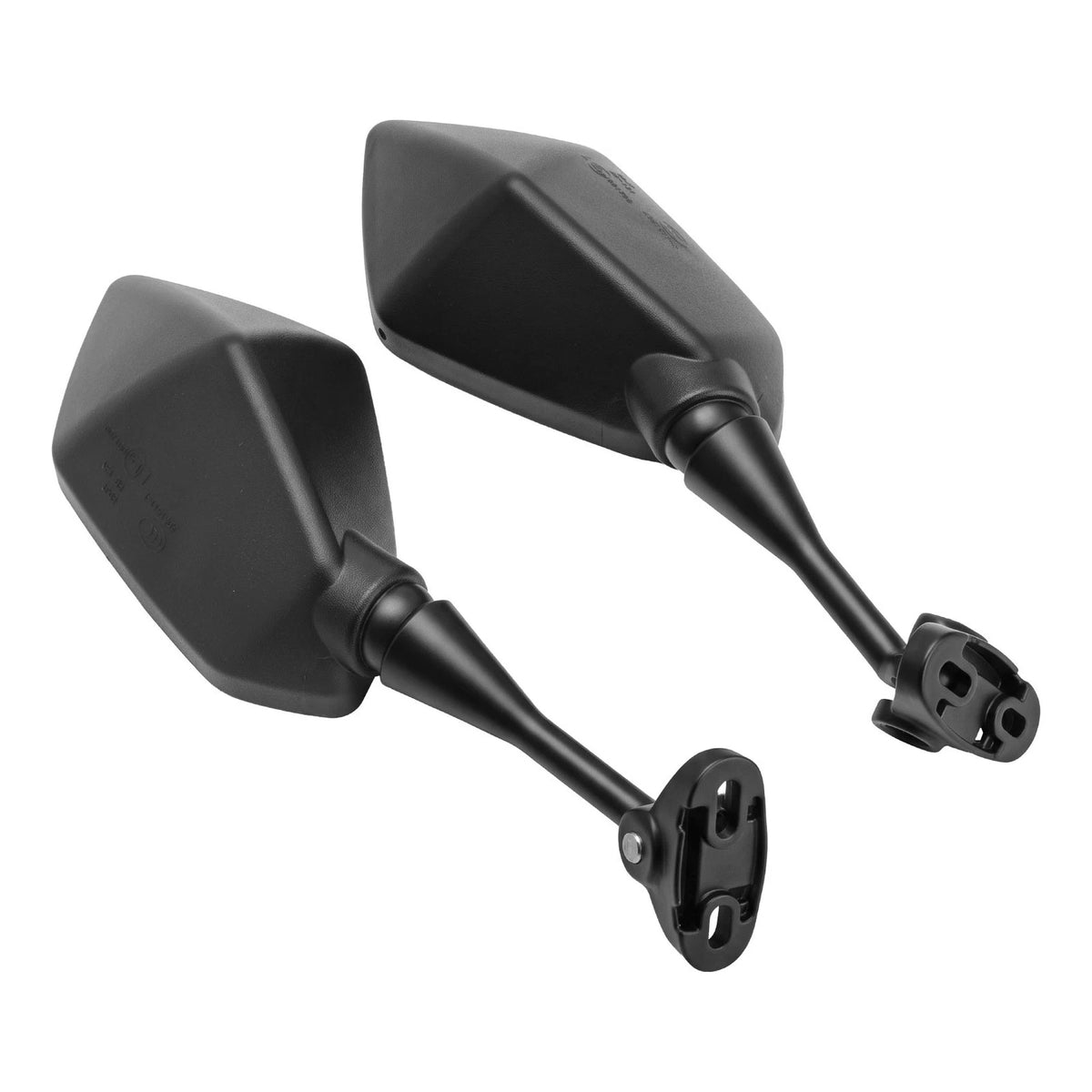 Side Rear View Mirrors for Kawasaki Ninja 650R (2009–2016) - Black