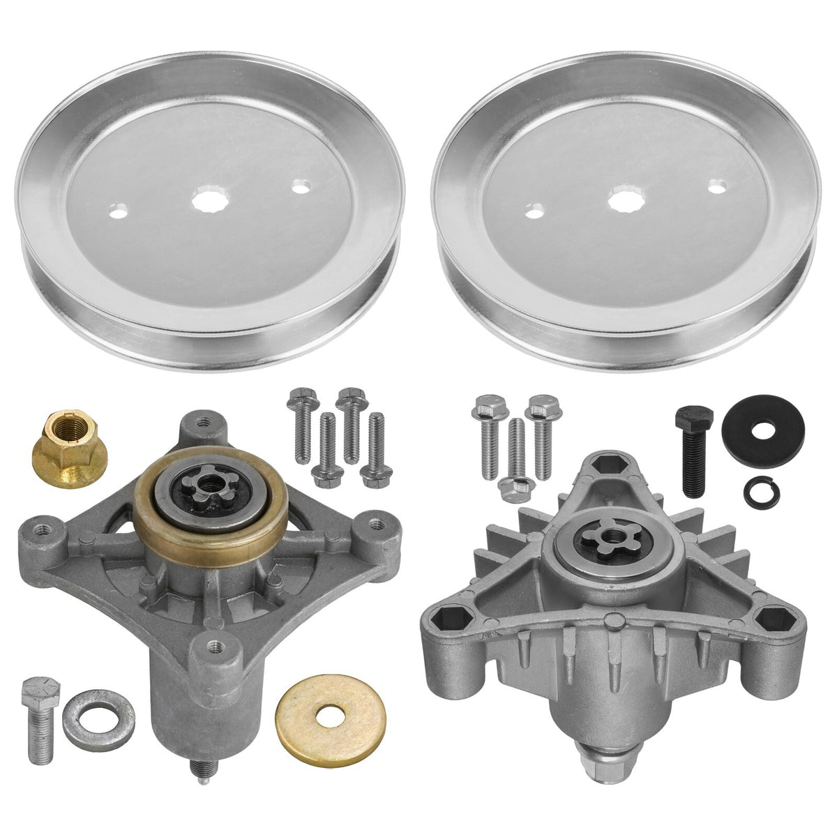 Deck Spindle and Pulley Replacement for Husqvarna CT153 (1990–2020)