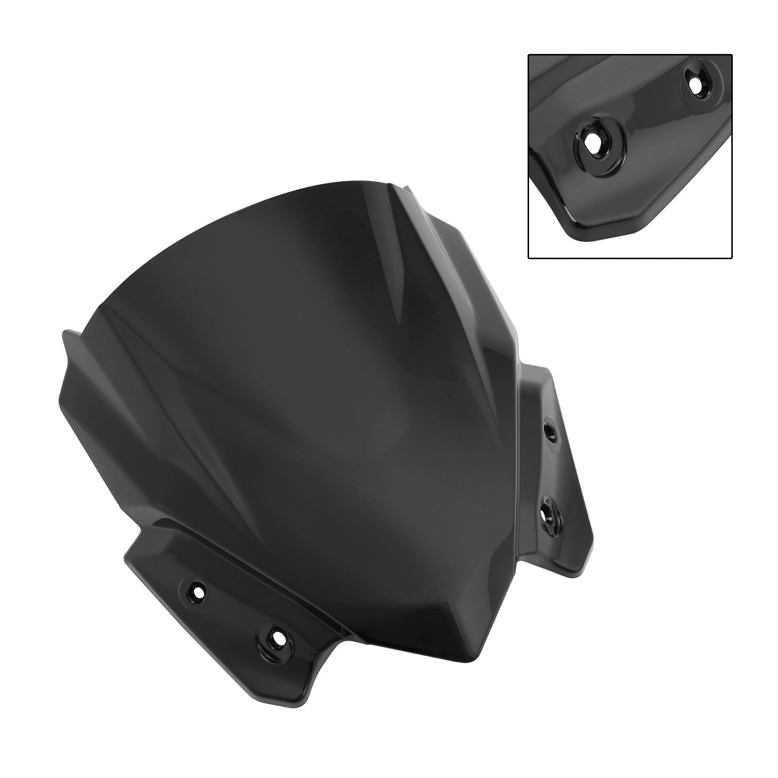Windshield Windscreen for Kawasaki Z650 (2017–2019) BLK