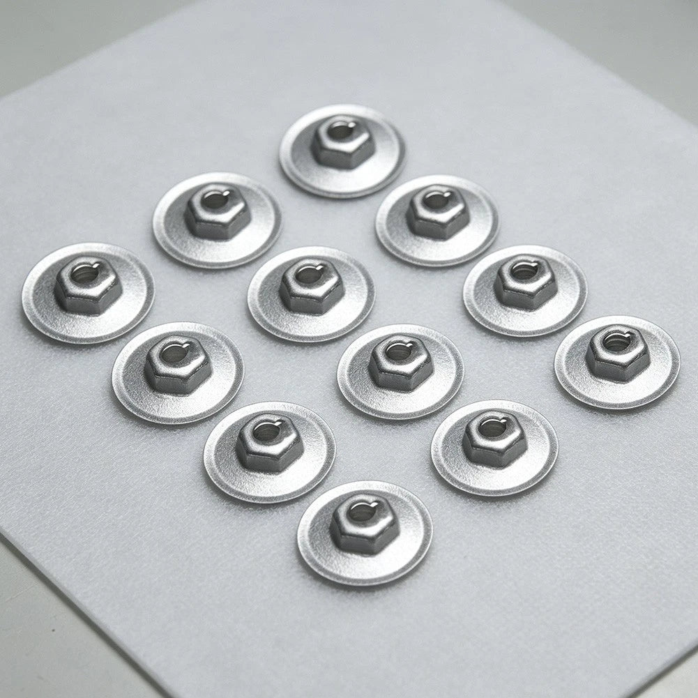 10 Piece Heat Shield Nut Set for Ford Focus C Max S Max Mondeo