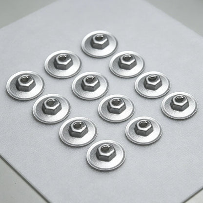 10 Piece Heat Shield Nut Set for Ford Focus C Max S Max Mondeo