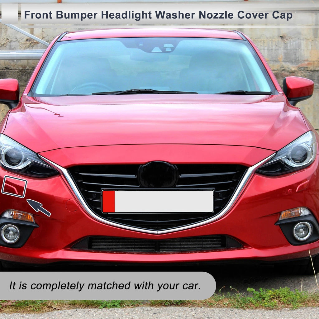 Front Right Headlight Washer Nozzle Cover Cap for Mazda 3 (2003–2013)