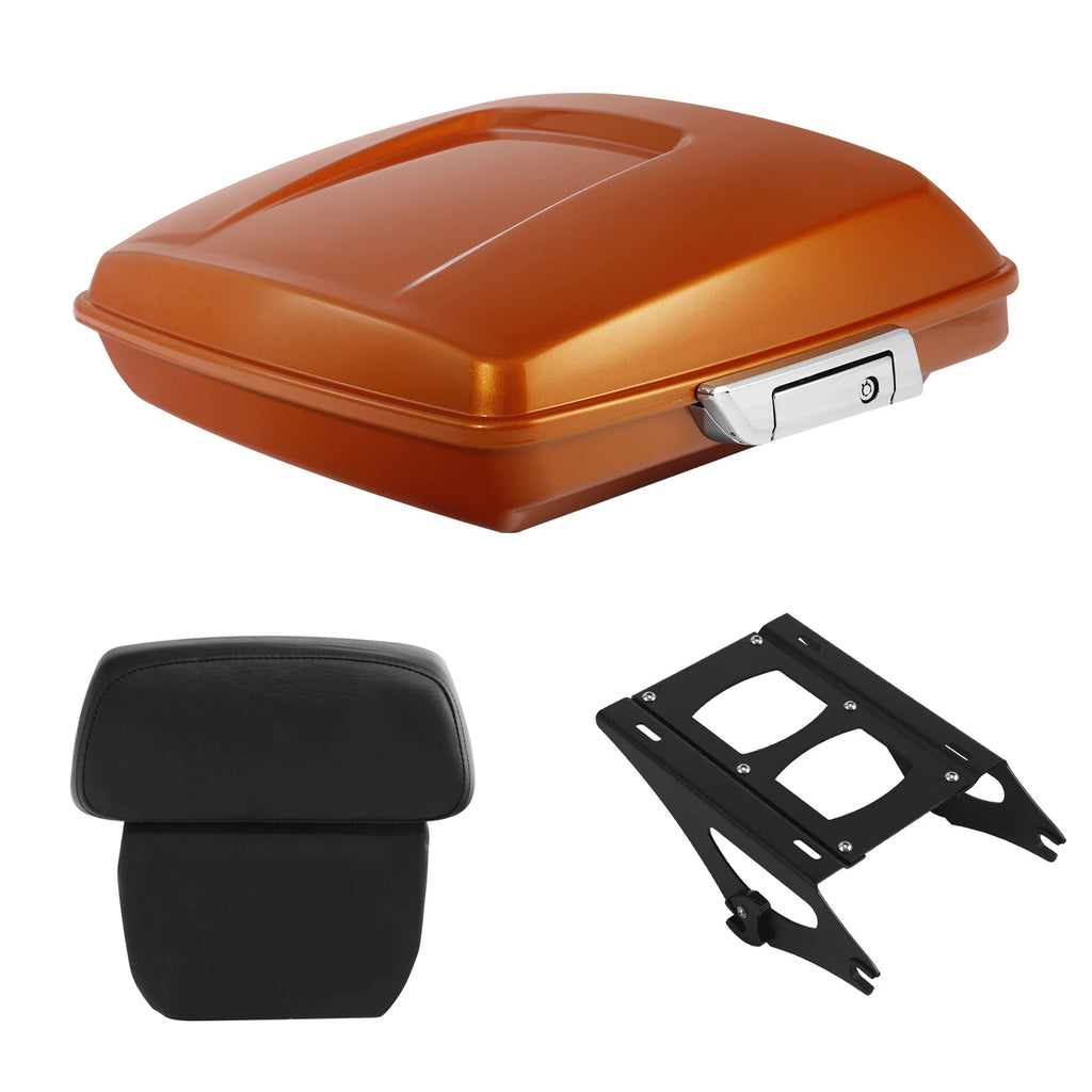 Razor Trunk Backrest Mount for Harley Electra Glide (2014–2026) Amber Whiskey