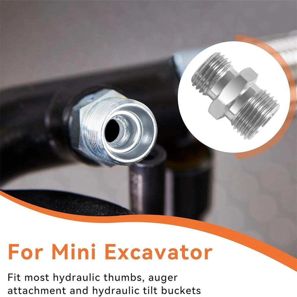 M14 to M16 Adapters for Mini Excavators (115757)
