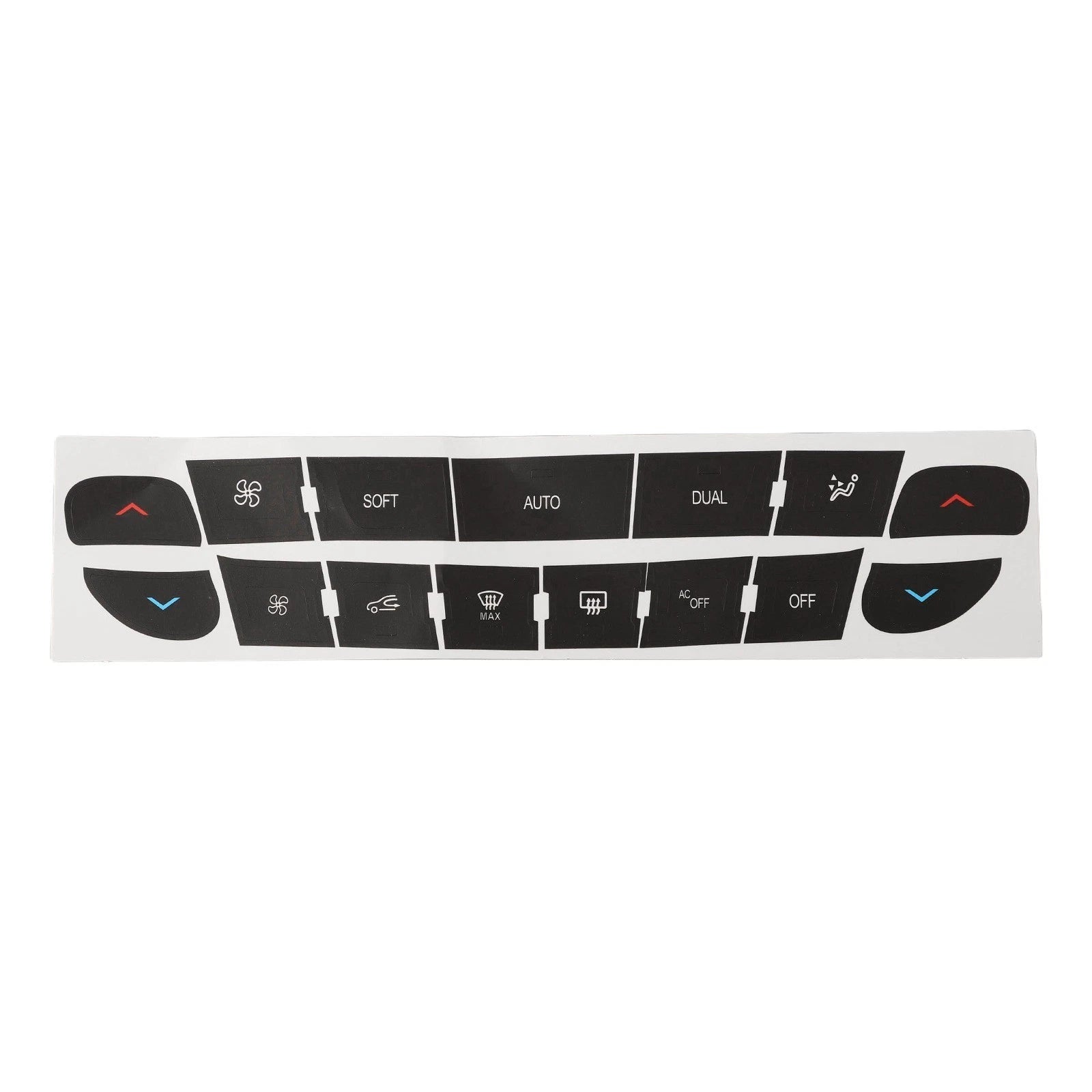 For Megane and For Master Dashboard Button Overlay Vinyl Decal Sticker