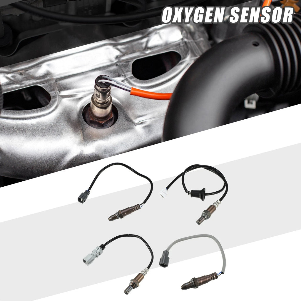 4 Pcs Oxygen Sensor Upstream Downstream for Toyota Sienna (2012–2014)
