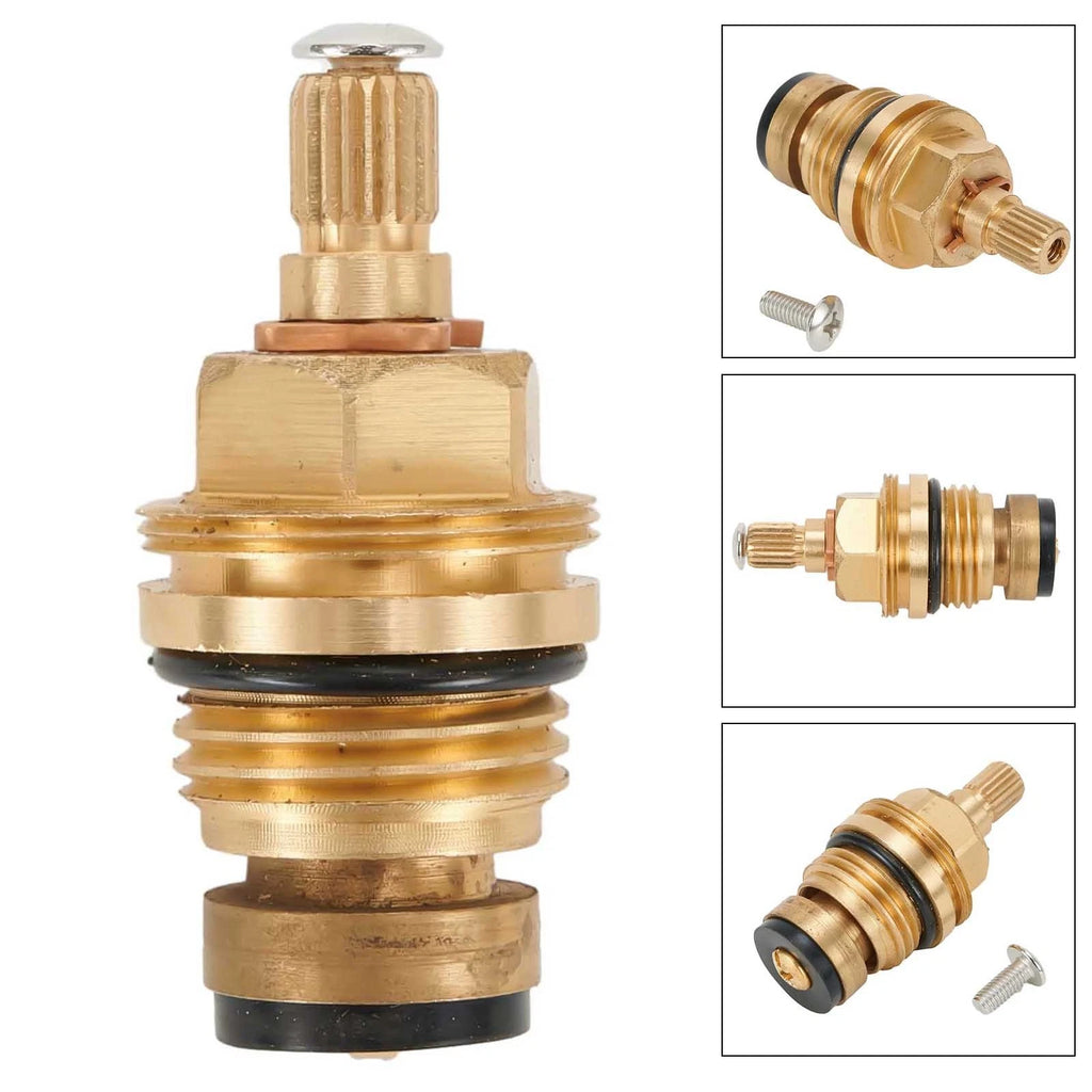 Faucet Repair Parts for Spool (Copper, Thickened Thread)