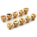 10 Pcs Carburetor Main Jet for Dellorto PHBG SHA 5mm (#98-130)