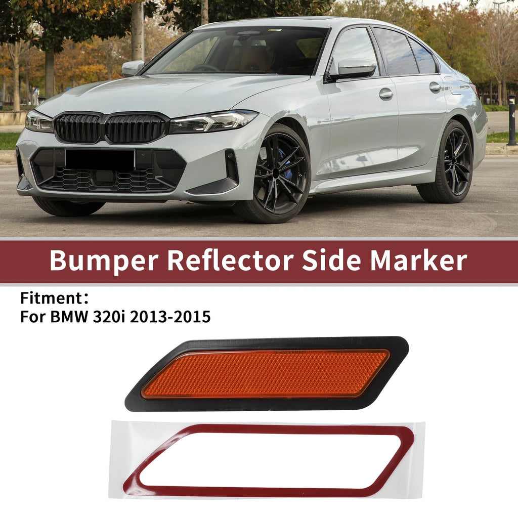 Bumper Reflector Driver Side Replacement for BMW 320i (2013–2015)