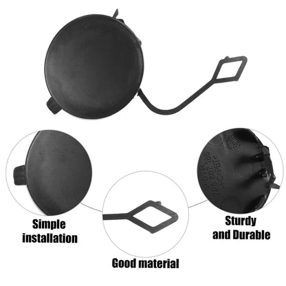 Front Right Bumper Tow Hook Cover for Volkswagen Touareg (2004–2010)