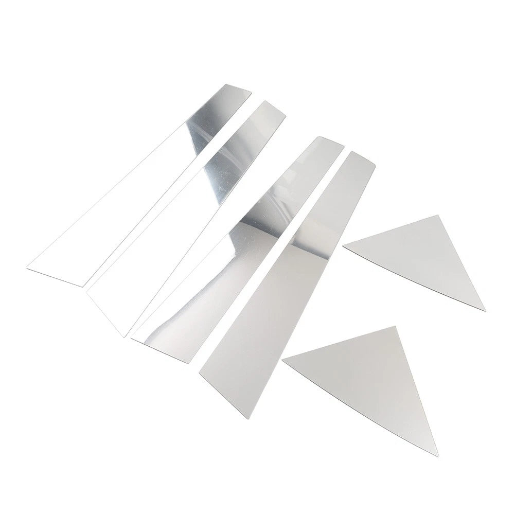 Pillar Post Window Trim for Kia Forte K3 Cerato (2009–2012) Silver