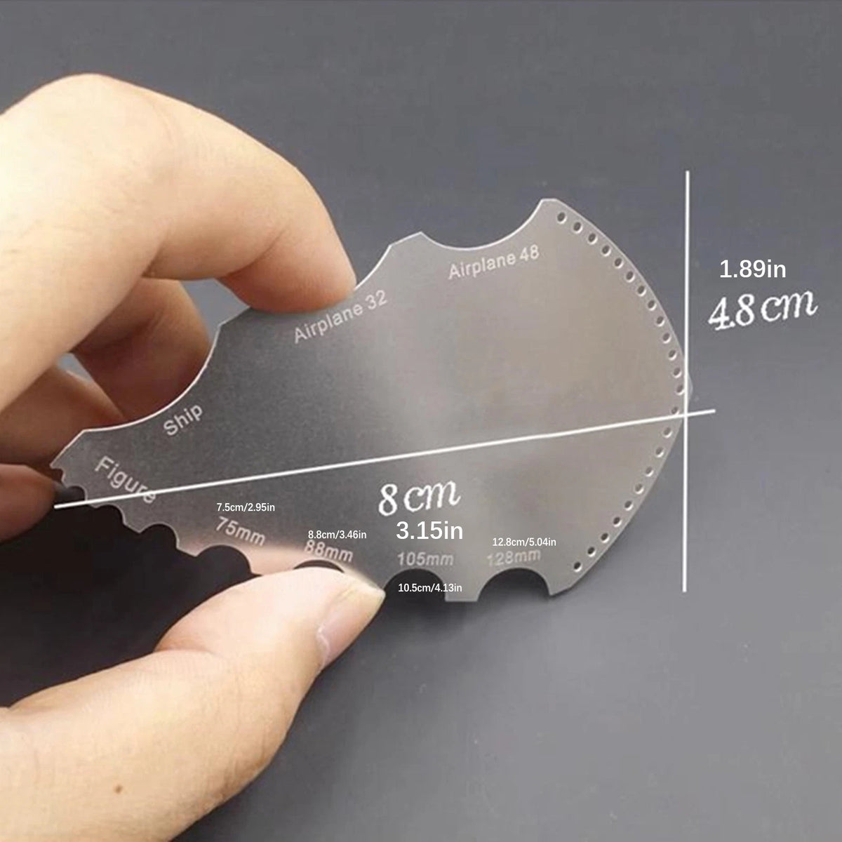 Parting Line Scraper for Military Model Tools