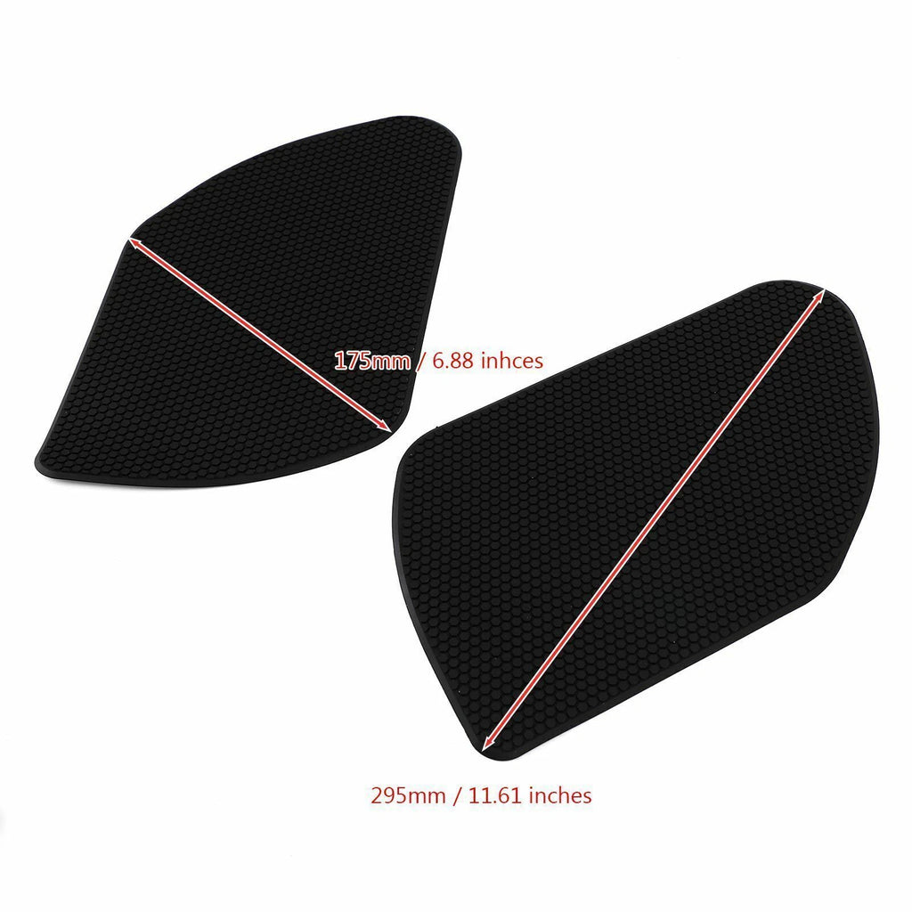 Side Tank Traction Grip Pads for Suzuki DL1000 V-Strom (2014–2023)