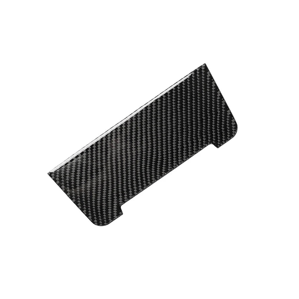 Carbon Fiber Black Inner Cigarette Lighter Panel Cover for Audi A4 A5 Q5 (2009–2016)