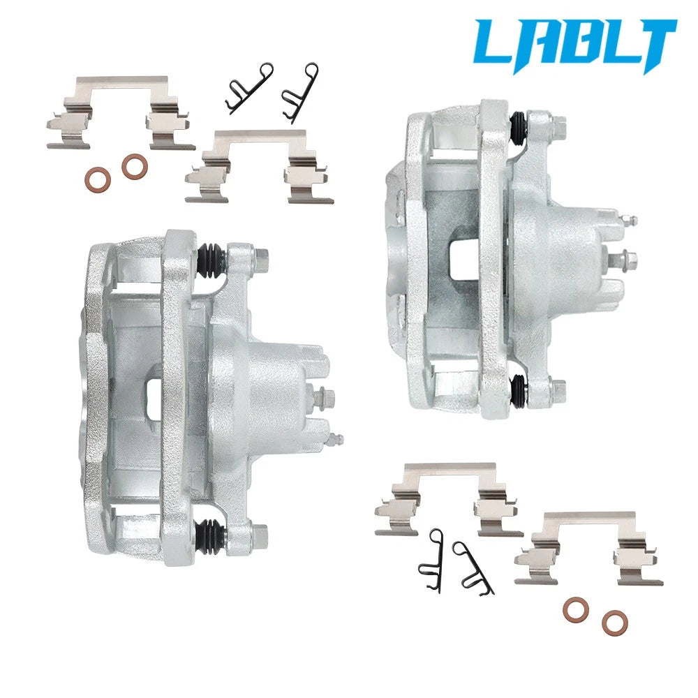 2X Brake Calipers w/ Bracket for Mitsubishi Lancer (2008–2017) LH+RH