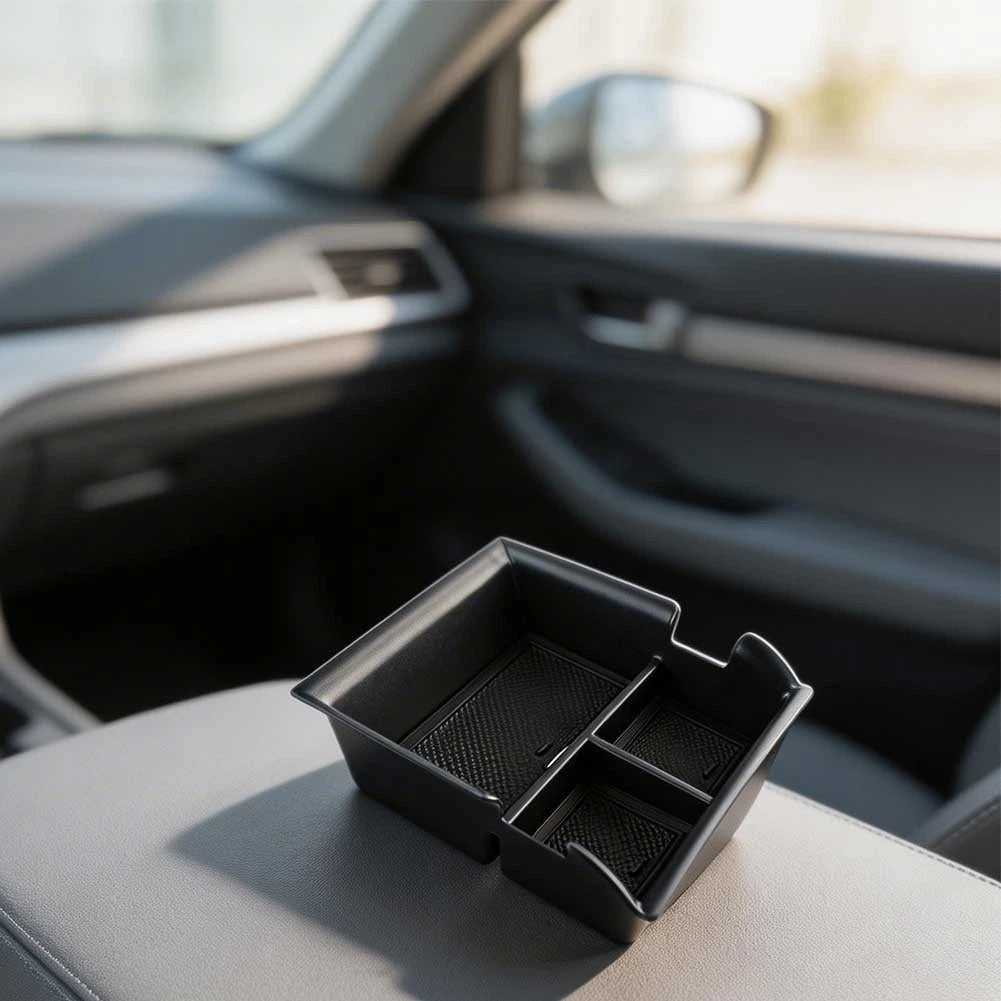Plastic Center Armrest Storage Box for BYD Atto 3 (2023–2026) Black