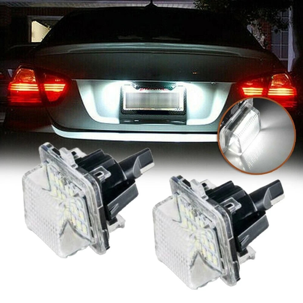 2Pcs LED License Plate Light for