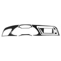 6X LHD Interior Dash Trim Panel for Audi A4 A4L (2009–2012)