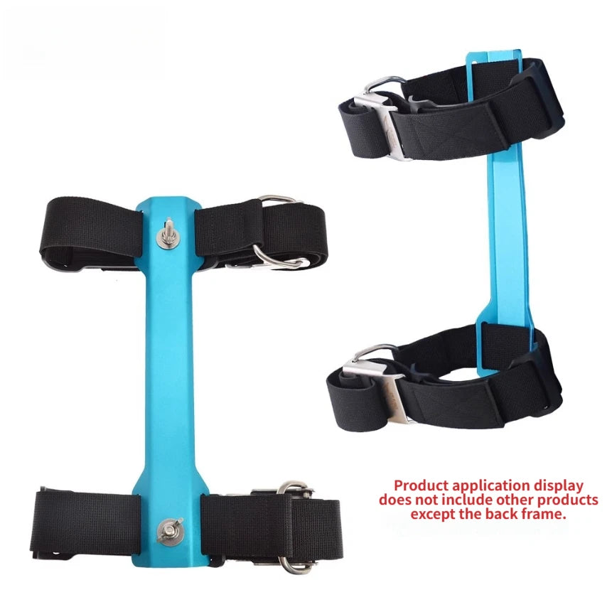 Alloy Backplate for Scuba Diving Tank (Single)