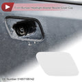 Front Right Bumper Trim Nozzle Cover for BMW X5 (2007–2013) White
