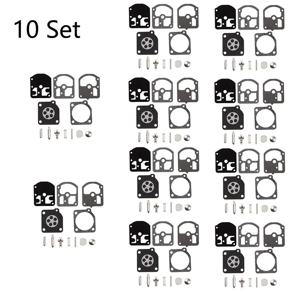 10x Carburetor Diaphragm Repair Kit for Zama RB-3 Homelite 330 Series